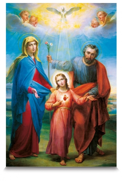 Vendita online santino santa famiglia. sul retro atto di consacrazione  alla santa famiglia - Editrice Shalom